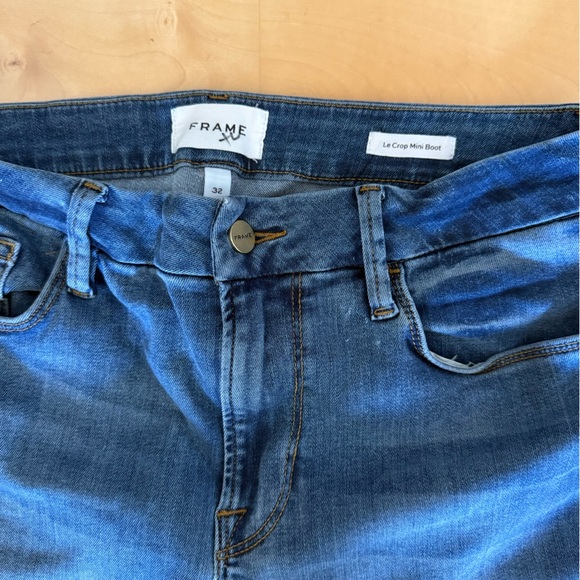 FRAME Le Crop Mini Boot Sz 32 $248 MSRP - Picture 6 of 6